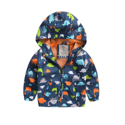 

Baby Boy Casual Spring Autumn Jackets Softshell Jacket For Kids Boys Coat Active Hooded 2-6 Years