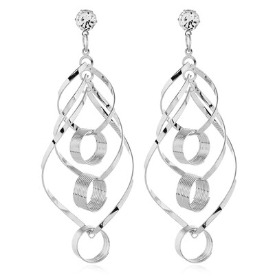 

Womens Earrings 925 Silver S925 Stud Earrings Jewellery Silver Ornaments Retro Earrings