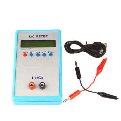 

LC200A Handheld LC Inductance Inductor Capacitance Meter Digital Bridge LCR Table LCD Display