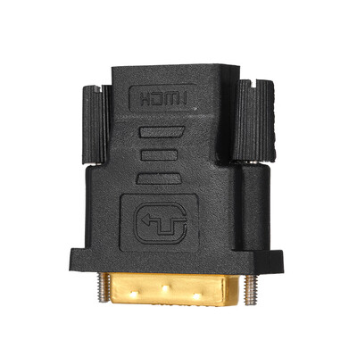 

DVI-D to HD Adapter 1080P Gold Plated DVI DVI-D 241 Pin Male to HD Female Converter for PS4 PC HDTV Projector Blu-ray