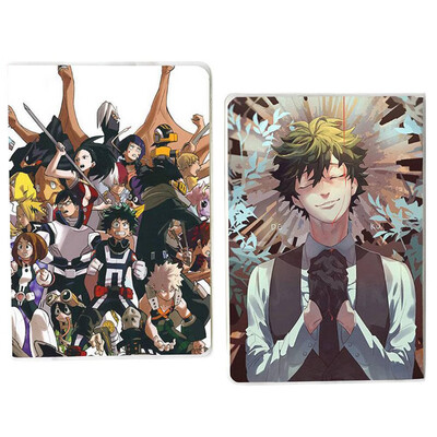 

redCherry Anime My Hero Academia Notebook Diary Stationery Notepad Cartoon Writing Notebook