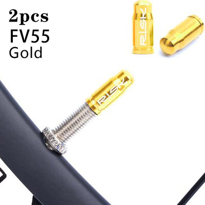 

RISK 2Pcs Bike Bicycle MTB Wheel Rim Tyre Stem Air Valve Cap Dust Cover Set