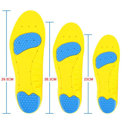 

New Style Memory Foam ManWomen Arch Supports Shock Absorption athletic Shoe Insoles Pads