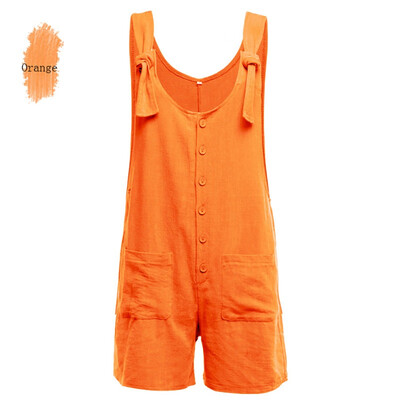 

Women Rompers Solid U Neck Jumpsuit Summer Short Pleated Overalls Jumpsuit Female Wrapped Strapless Playsuit 2019