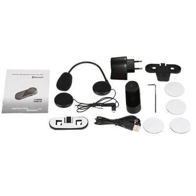 

Freedconn TCOM-SC Motorcycle Helmet Bluetooth Intercom Wireless Interphone FM Waterproof Headset 800M Intercom Distance Hands-free