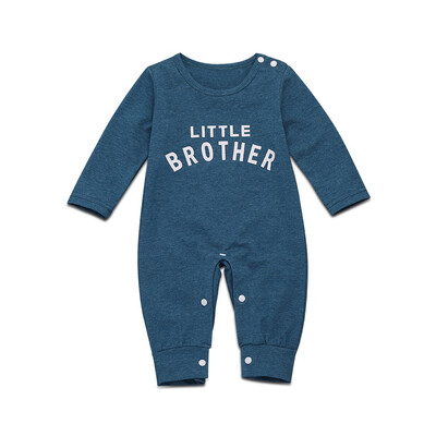 

Autumn Clothings For Infant Baby Boys Girls Long Sleeve Letters Print Rompers Kids Casual Jumpsuit