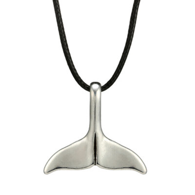 

Bohemia Shark Tail Shape Pendant Necklace for Women Girl Layered Chokers Necklace Statement Jewelry