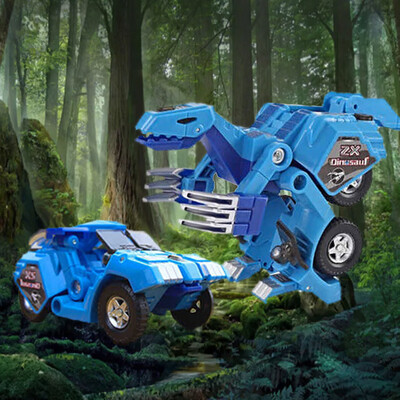 

Siaonvr Childrens Toy Dinosaur Robot Car Anime Figurine Christmas Gift
