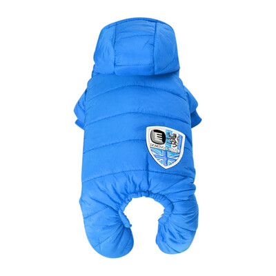 

Pet Dog Jumpsuit Thickening Cotton Hooded Coat Puppy Winter Pets Clothes Pet Warm Down Jacket For Dogs Chihuahua French Bulldog