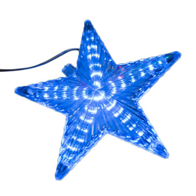 

Festival Star Light Colorful Christmas Tree Topper Decoration Home Garden LED Xmas Tree Ornaments Star Lamp Christmas Decoration