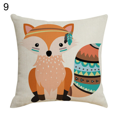 

Cute Cartoon Animal Printed Pillow Case Cushion Cover Home Hotel Sofa Car Decor