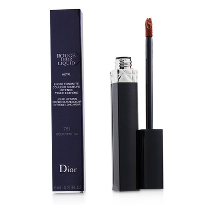 

CHRISTIAN DIOR - Rouge Dior Liquid Lip Stain - 751 RocknMetal Rusty Red 6ml02oz