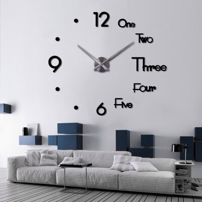 

Large Wall Clock Modern Design 3D Wall Sticker Clock Modern Design Clock Wall Sticker