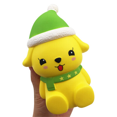 

Tailored Christmas Cute Dog Soft Scented Stuffed Slow Rising Toys Stress Relief Toy