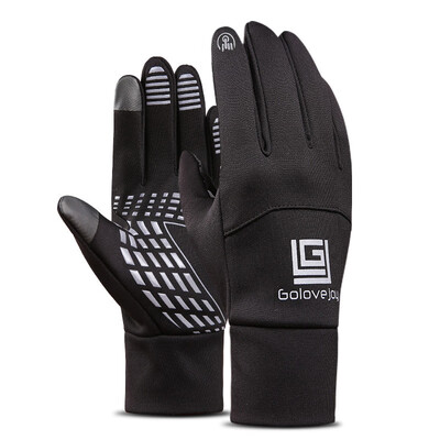 

1 Pair Mens Winter Warm Gloves Touch Screen Windproof Waterproof Outdoor Sport