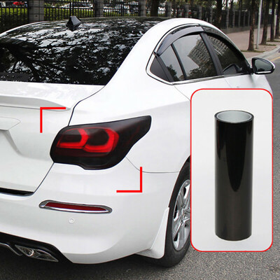 

Dark Smoke Black Tint Headlights Taillights Fog Light Car Vinyl Film 1240inch