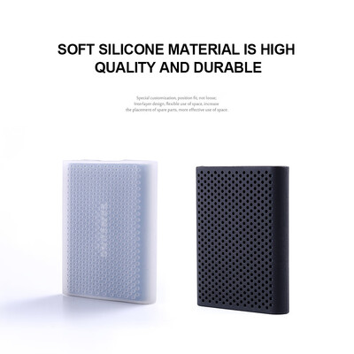 

Hard Drive Silicone Case Hard Disk Non-Slip Protective Cover Scratch & Shock Proof Protector SleeveSSD Sheath for Samsung T5 T3 2