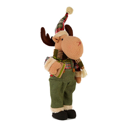 

Tailored Santa Claus Elk Snowman 38cm Animated Plush Toy Doll Stuffed Animal Xmas Gift