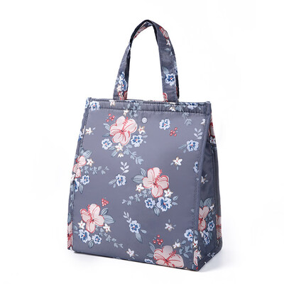 

Cute Flamingo Lunch Bag Oxford Insulated Soft Leakproof Liner Tote Bag for Picnic Boating Beach Fishing Work School