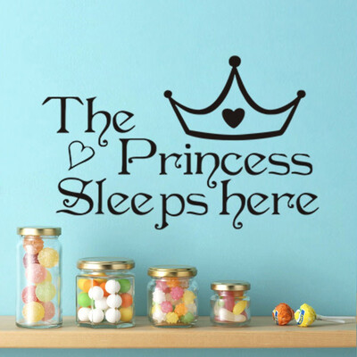 

DIY Wall Sticker The Princess Sticker Decal Home Decor Wall Paper Art Decor Fashion Children Bedroom Wall Decoration Sticker