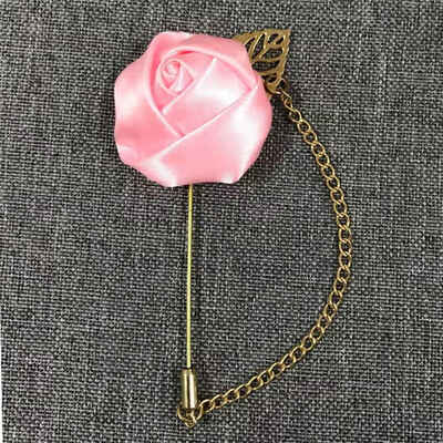 

Groom Brooch New Wedding Boutonniere Rose Party Bridal Flower Bridesmaid Corsage