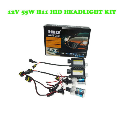 

55W HID Xenon Headlight Hid Bulb H1H4H7H1190059006 Slim Ballast 6000K Car Light Source