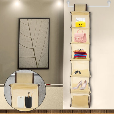 

Portable Hanging Wardrobe Organizer Storage Clothes Wardrobe Cabinet Hanger Rack