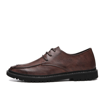 

Mens Shoes Fashion Casual Shoes Lace Up Shoes Breathable Work Shoes For Men Black Brown Size 39-44