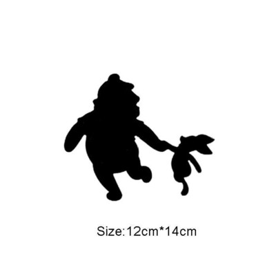 

Customized Personalized Wall Stickers Cartoon Creative Removable Black Decorative Wall Stickers For Home