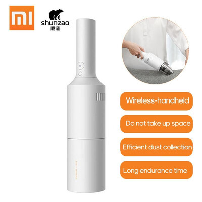 

Xiaomi Handheld Cleaner Wirelessly Portable Dust Collector Bottle Design Home Cleaning
