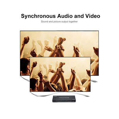 

HD Matrix with Audio Extract 4x2 1080P HD Splitter Video Converter