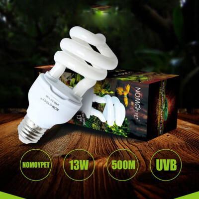

Heat Emitter Ultraviolet Light Bulb E27 50 100 UVB 13W Pet Reptile Light Glow Lamp Daylight Bulb for Tortoise Fish Amphibians