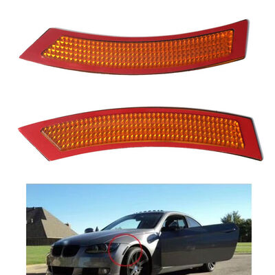 

Replacement For 2006-2009 BMW E92 1 Pair Front Bumper Reflectors Left Right Side Auto Parts