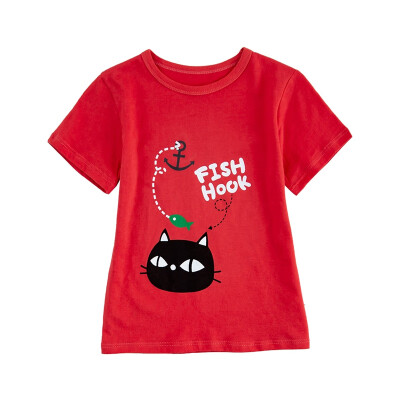 

Baby Boy Girl T-Shirt Short Sleeve Cartoon Printed T-Shirts For Kids Tops Tees T-Shirts Casual Blouse