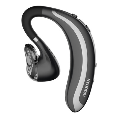 

Hyundai HYUNDAI S108 Bluetooth headset wireless sports hanging ear single ear business call long standby drive special black