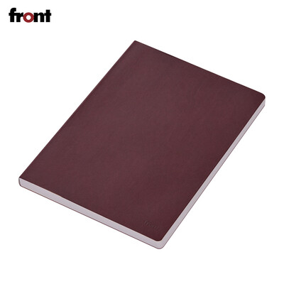 

front Business B5 Writing Notebook PU Leather Soft Cover Lined Paper Journal Diary Daily Notepad 154 Sheets for Office Meeting Stu