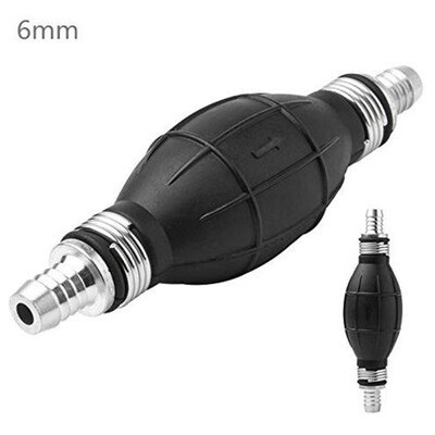 

1Pcs Fuel Pump 6mm 8mm 10mm 12mm Fuel Pump Aluminum Hand Held Fuel Line Hand Pump For Outboard Marine Ship Car