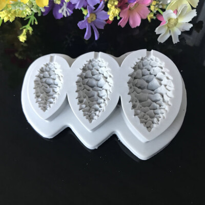 

Gobestart DIY Pine Cone Silicone Mold Fondant Cake Decorating Chocolate Sugarcraft Mould