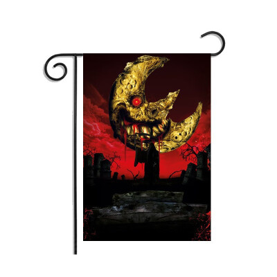 

Halloween Pumpkin Custom Weatherproof Decoration Garden Flag 9 Sytles Printed Decorative Hanging Banner