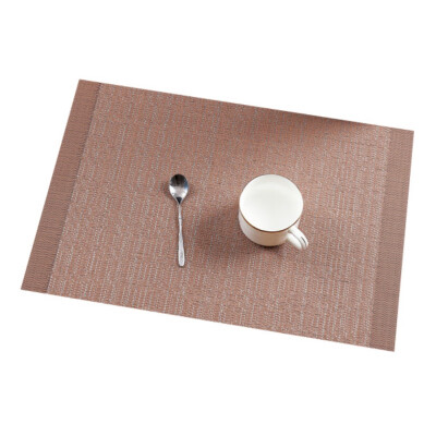 

Place Mats Heat Insulation Placemats Washable Coffee Mats Heat Resistant Kitchen Tablemats For Dining Table