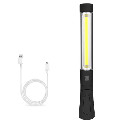 

〖Follure〗COBLED Rechargeable Magnetic Torch Flexible Inspection Lamp Cordless Worklight
