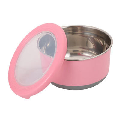 

1 Pcs Stainless Steel Lunch Box Round food container 220-1200ML Fresh Keeping Household Sealing Storage Box Leakproof