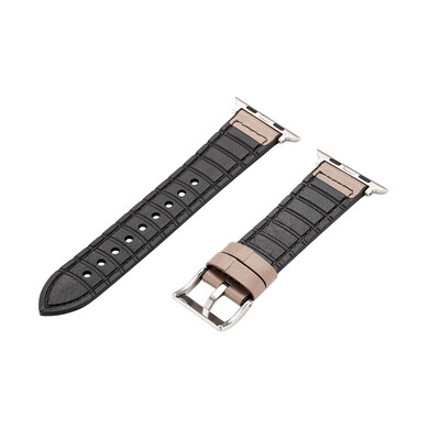 

〖Follure〗Leather TPU Wristband Band Strap Bracelet For Apple Watch Series 4 44mm