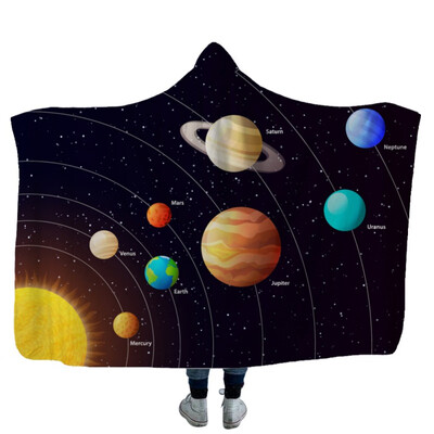 

Wearable Plush Hooded Blanket For Adults Kids Watching TV Reading Winter Warm Wearable Fleece Hoodie Throw Blankets