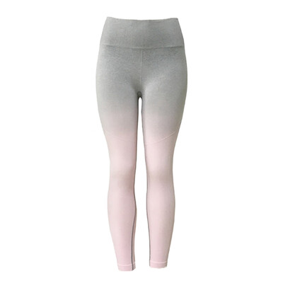 

Women Fashion Gradient Seamless Leggings Sexy Push Up Leggings High Waist Workout Leggings Ladies Sportswear Fitness Leggings