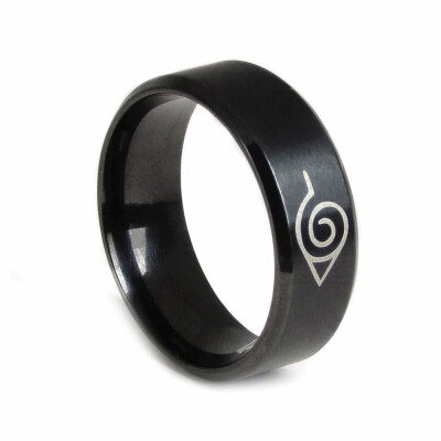 

Hot Anime Naruto Men Stainless Steel Ring