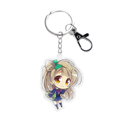 

Minami Kotori Nico Eli Rin Umi Maki Tojo Nozomi Hanayo Honoka Anime Love Live Japanese Rubber Keychain