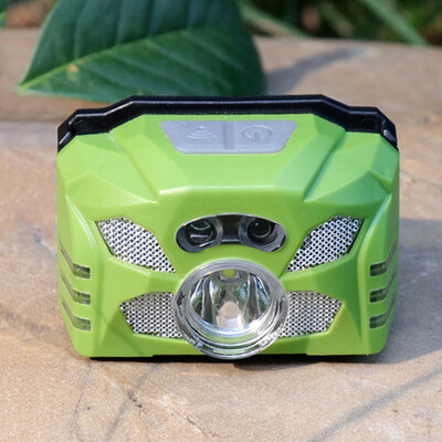 

T35 Model LED Headlamp Rechargeable Headlight Motion Sensor Flashlight Torch