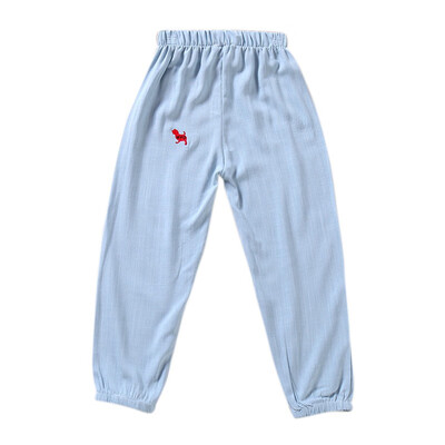 

Summer Kids PANTS Children Thin Anti-Mosquito Casual Pants Baby Pajama Pants Boys Girls Soft Cotton Bloom Pants