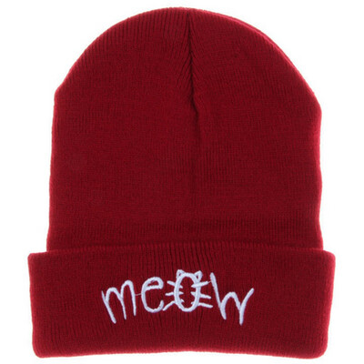 

Children Knit Hat New Autumn Winter Boys Girls Hiphop Hat Kids Warm Soft Caps 2-8Y